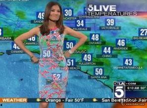 国外气象女主播,揭秘国外气象界的时尚面孔